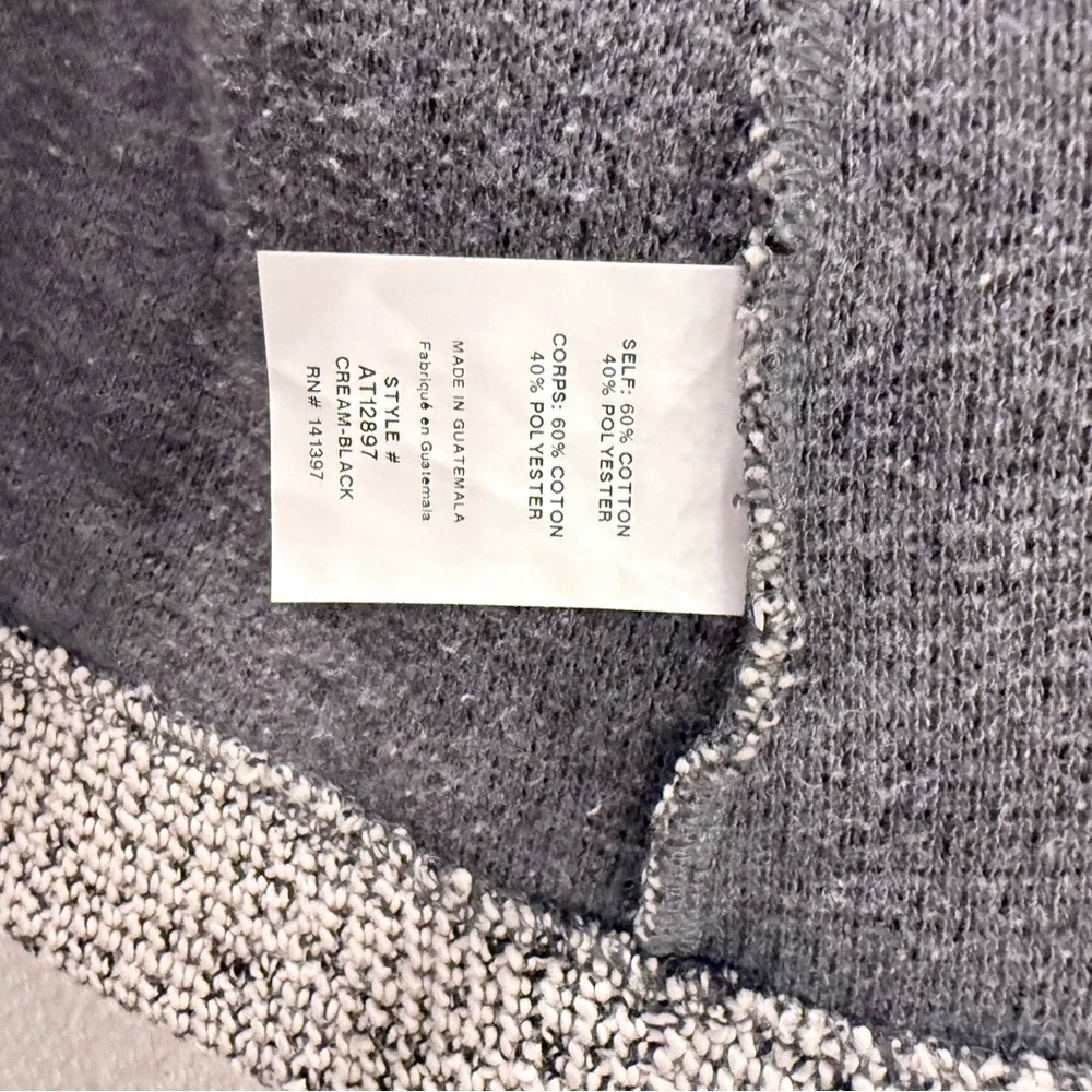 ASTR Tweed Knit Blazer Cardigan M | Scandi Minimalist Quiet Luxury Bouclé Jacket - Picture 8 of 9